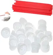 Tsurpcao 30pcs Spray Paint Cap, 100pcs Plastic Replacement Spray Can Extension Straw