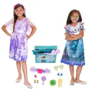 Madrigal Sisters Dress Up Trunk, Mirabel & Isabela Fashion Dresses Fit Sizes ...