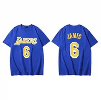在飛比找Yahoo!奇摩拍賣優惠-🌈詹皇LeBron James詹姆士短袖棉T恤上衣🌈NBA湖