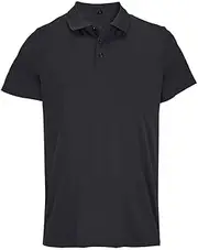 [SOL'S] SOLS Unisex Adult Pitcher Recycled Polyester Polo Shirt (UK Size: 3XL) (Black)