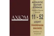 Axiom Phosphor Bronze Acoustic Guitar Strings Light 11-52