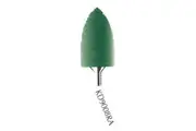 Kenda Technic Polishing, No. 9008, 12.5 x 22mm, Large, Coarse, Point, Right Angle, Green, 6/Pack