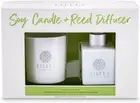Tilley Classic White Coconut & Lime Candle & Reed Diffuser Gift Pack