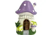 Mirabella Solar Fairy House Purple each