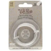 BeadSmith Silver Plated 22 Gauge German Wire by Wire Elements ~ (10.93 Yards)
