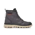 【PALLADIUM】PAMPA LITE HI 飛機輪胎 一體成型 黑灰色 中性 軍靴 穿搭 休閒鞋 79102006