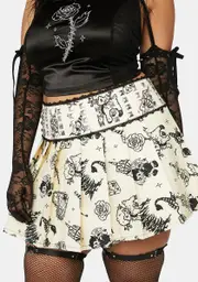 [Current Mood] Plus Breaking Tradition Pleated Mini Skirt