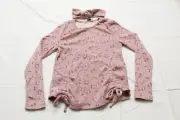 George Girl's Hacci Knit Top & Headband 2-Piece Set BE5 Mauve Medium NWT