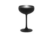 Stolzle Olympic Champagne Coupe 230 ml Black/Silver X 6
