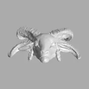 High Priestess of the Black Goat custom head for Mythic Legions & other figures
