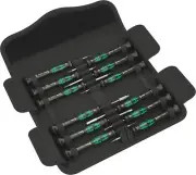 Wera Kraftform Micro 12 Electronics 1 Screwdriver Set, PH/TX/IPR/SL/GEX/MX/SPANN