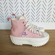 ⭐Converse Run Star Hike Hi Platform Sz 8 Mens Shoes Tri-Color Pink Beige A08785C