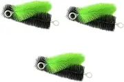 Abaodam 6pcs Fish Tank Cleaning Brushes Flexible Bristles for Aquarium Filter for Algae Removal and Water Colors Essential Aquarium Tools
