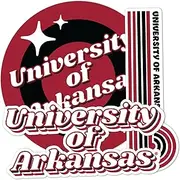 Desert Cactus University of Arkansas Stickers Razorbacks U of A Hogs Vinyl Decals Laptop Water Bottle Car Scrapbook Sheet (70s 4inch)