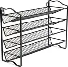 Spice Rack Organizer for Cabinet, Countertop, Pantry, Cupboard or Door & Wall...