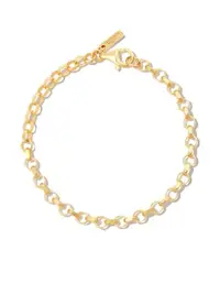 在飛比找Farfetch優惠-gold-plated silver bracelet