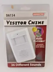 Visitor Door Bell Chime Motion Sensor Wireless Door Entry Ding Dong OR MUSIC