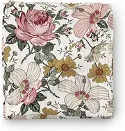 Baby Swaddle Blanket | Bamboo Cotton Muslin Wrap | Baby Wrap Receiving Blanket for Girls | Floral Cotton Swaddle Wrap - Peachly
