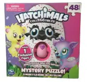 Hatchimals Mystery Puzzle 48 Pieces Colleggtibles Plus 1 Figure Fun Activity
