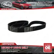 Gates XtremeRunner Micro-V Drive Belt for Nissan Note E12 1.2L 59KW 2012-2016