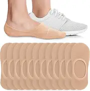 [Eedor] Women's 3 to 8 Pack Thin Casual No Show Socks Non Slip Flat Boat Line