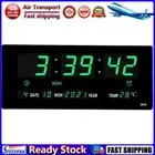 LF# Digital Alarm Clock Electronic Wall Clock Temperature/Date Display for Stude