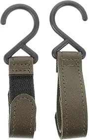 VICASKY 2pcs Stroller Strap Hooks Detachable Clips for Diaper Bag Replaceable Buckles Lightweight Stroller Wagon Accessories