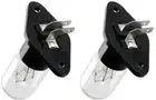 2 x SAMSUNG MICROWAVE OVEN LIGHT GLOBE ALSO SUITS LG SHARP PANASONIC Z187 APA262