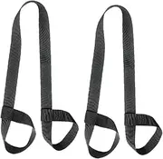 Kisangel 2pcs Yoga Mat Straps: Adjustable Skate Carrier Strap For Roller Skates & Ski Boots - 120cmx3.8cm Polyester Carrying Leash For Sports Gear