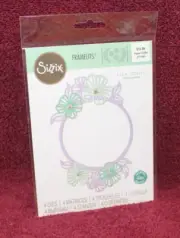 Sizzix Framelits Die Set - Circle Floral Frame