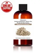SELECT ORGANIC VIRGIN MORINGA SEED OIL ALL NATURAL UNREFINED COLD PRESSED