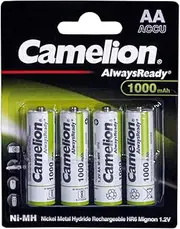 Camelion AA 1000MAH Rechargeable Battery (Pack of 4)