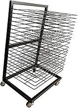 Art Drying Rack Canvas Rack Stable Elegant Functional Metal Art Storage Organizer for Painters Artist Drawings Workplace Home