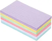 SOPOTUTU 300 Sheets Small Index Cards Multi Use Memo Cards for Note Taking Studying Do Lists for Home Office Travel