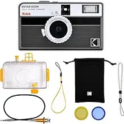 Kodak Ektar H35N Half Frame Camera Premium Kit, Black