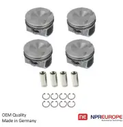 PISTON FOR VOLKSWAGEN AUDI A3 TT GOLF BEETLE JETTA 2.0L TSI FSI TFSI 82.50MM