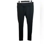 Zella Black Criss-Cross Waistband Active Leggings New Women's Size Medium
