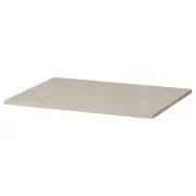 KOMPLEMENT shelf, grey-beige, 75x58 cm