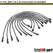 9x Spark Plug Wire Set for AMC Ambassador AMX Jeep CJ5 J-2500 J-2600 Wagoneer (for: Jeep)