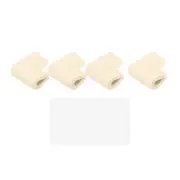 Corner Guards Edge Protectors, 12Pack U Shape W Tape, 2.16"x1.38"x0.315", Beige