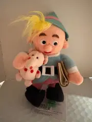 HERBIE Rudolph Misfit Toys DENTIST Plush Spotted Elephant Book Vintage 1999