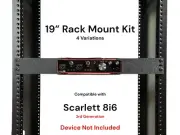 Rack Mount Kit for Scarlett 8i6 3rd Gen 19" Rack 1.5U 4 Variations