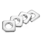 10pcs Beveled Square Washers M10x22x4.2 Stainless Steel Missing Angle