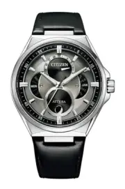 CASIO Attesa BU0060-09H Eco-Drive Solar Men's Watch Titanium New in Box