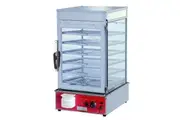 Benchstar Heavy Duty Electric Steamer Display Cabinet 1.2Kw - Countertop Hot Food Displays (MME-600H-S) - MME-600H-S