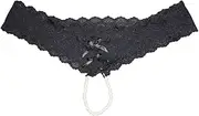 [iCollection Lingerie] Womens 7117 High Waisted Seamless Garter Underwear