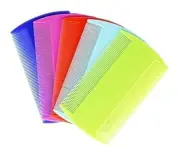 5 PCS Flea Lice Combs Grooming Fine Tooth Hair Combs for Dogs One Size Mixed
