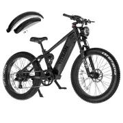 [EU DIRECT] Vitilan T7 Pro Electric Bike 52V 20Ah Battery 1000W Motor 26*4.0inch Fat Tires 90KM Mileage Range 150KG Max
