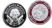 Skull U.S. Army Coin Gifts for Men Challenge Coin