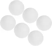Mipcase 6Pcs Mini Foosball Balls for Tabletop Soccer Game Replacement Accessories for Adults for Fun and Entertainment Desktop Games